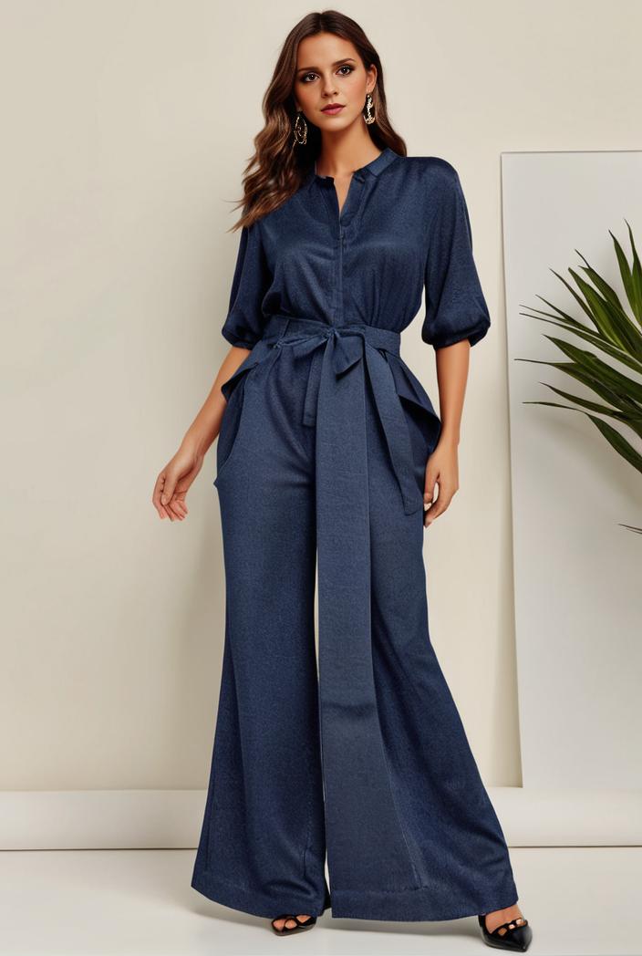 3 4 sleeve bodycon plunging back sequin evening dress 102867