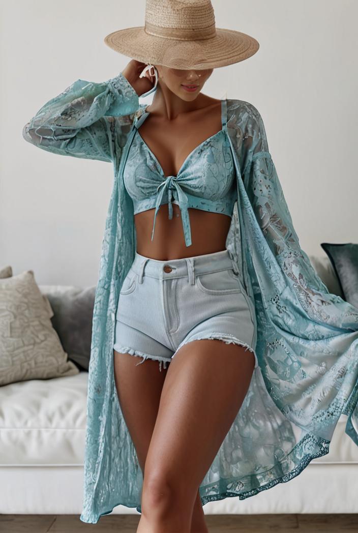 3 pieces sexy print bikini women high waist swimsuit cover up swimwear female lady bathing suit swimming summer beachwear 103989