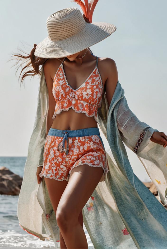 3 pieces sexy print bikini women high waist swimsuit cover up swimwear female lady bathing suit swimming summer beachwear 104319