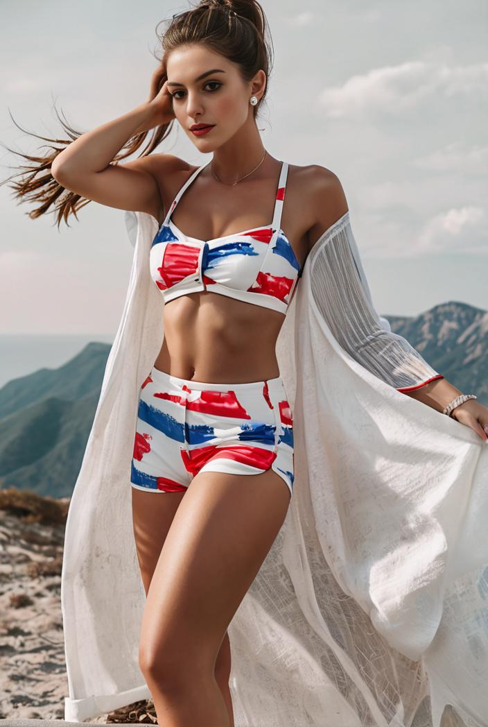 3 pieces sexy print bikini women high waist swimsuit cover up swimwear female lady bathing suit swimming summer beachwear 139269
