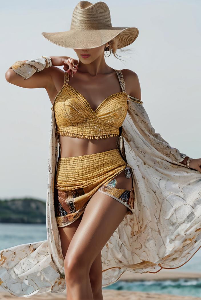 3 pieces sexy print bikini women high waist swimsuit cover up swimwear female lady bathing suit swimming summer beachwear 115516