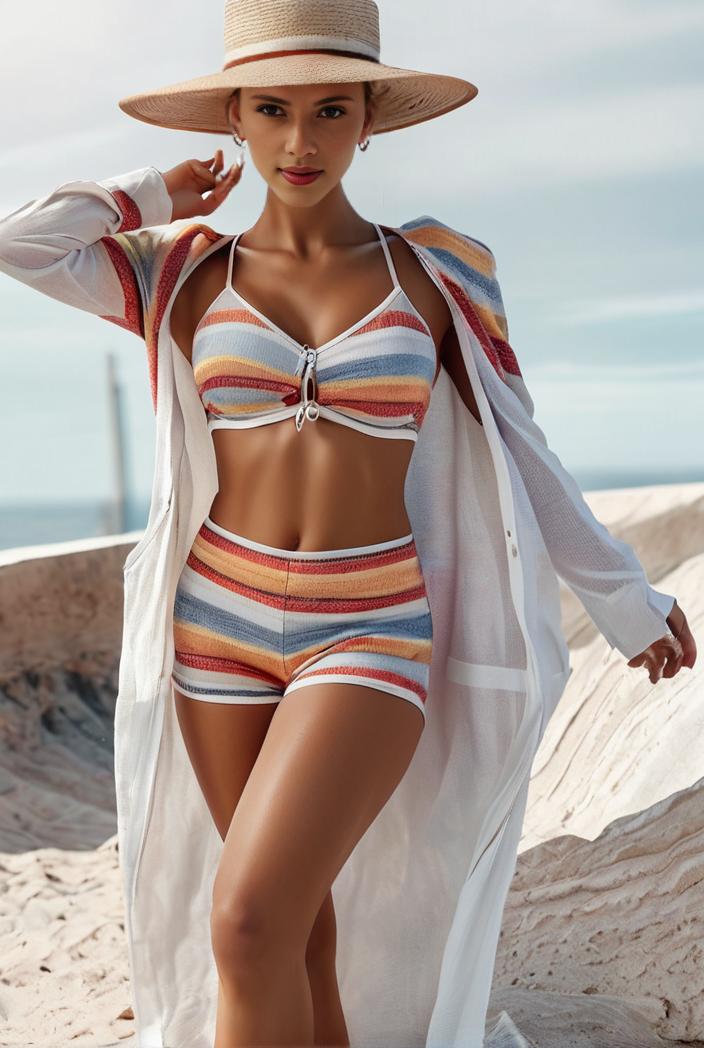 3 pieces sexy print bikini women high waist swimsuit cover up swimwear female lady bathing suit swimming summer beachwear 100360