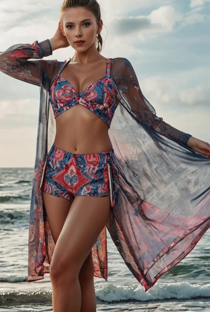 3 pieces sexy print bikini women high waist swimsuit cover up swimwear female lady bathing suit swimming summer beachwear 100374
