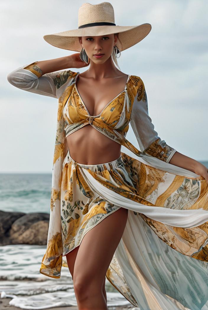 3 pieces sexy print bikini women high waist swimsuit cover up swimwear female lady bathing suit swimming summer beachwear 100382