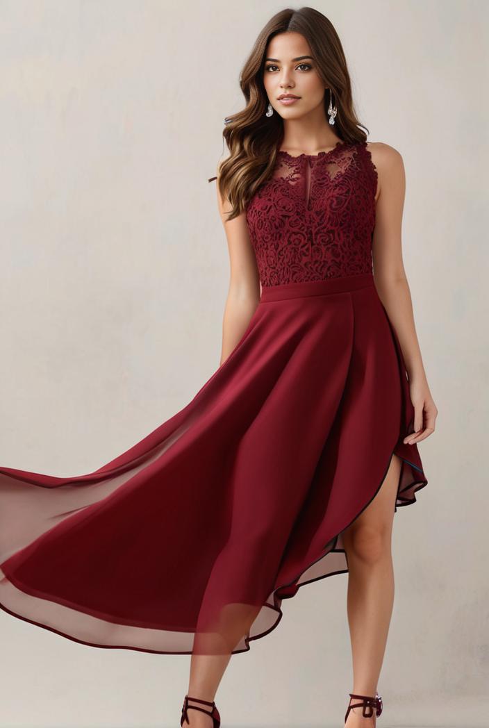 3 4 sleeve sheer sequin stripe high low hem evening dress 128800