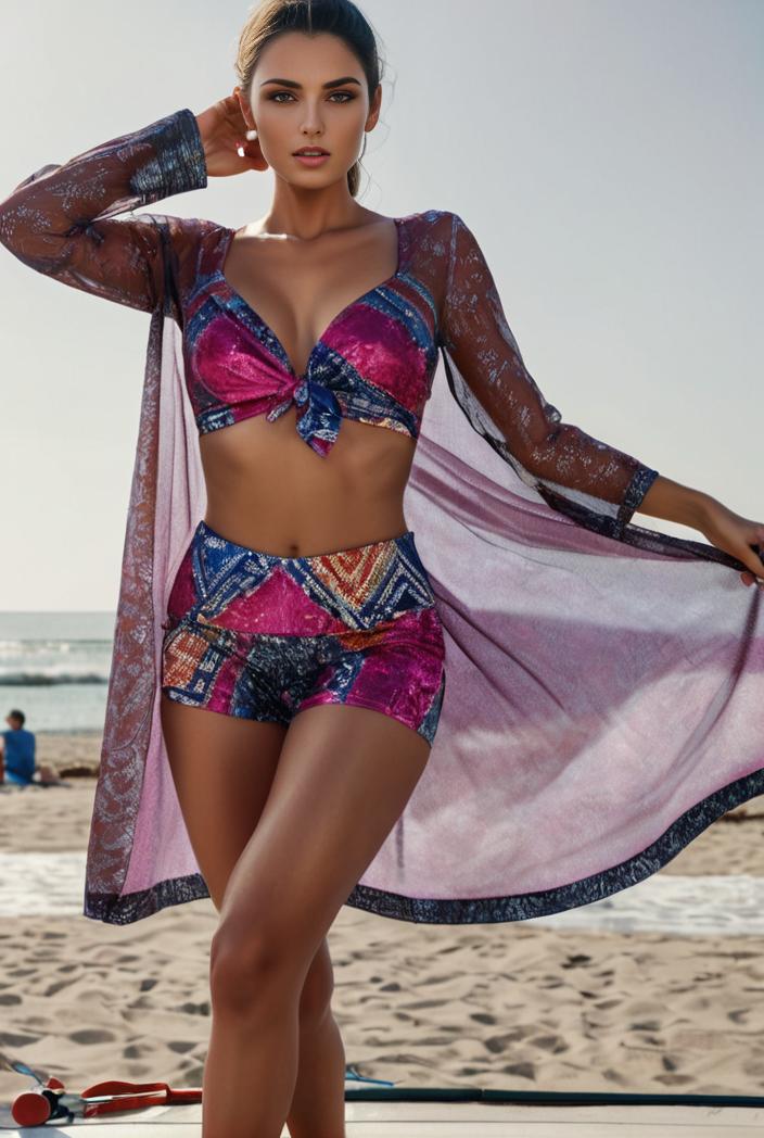 3 pieces sexy print bikini women high waist swimsuit cover up swimwear female lady bathing suit swimming summer beachwear 139109