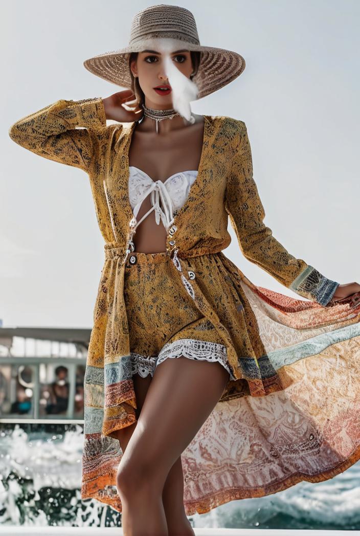 3 pieces sexy print bikini women high waist swimsuit cover up swimwear female lady bathing suit swimming summer beachwear 113134